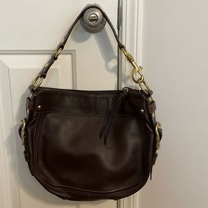 Coach hobo leather purse